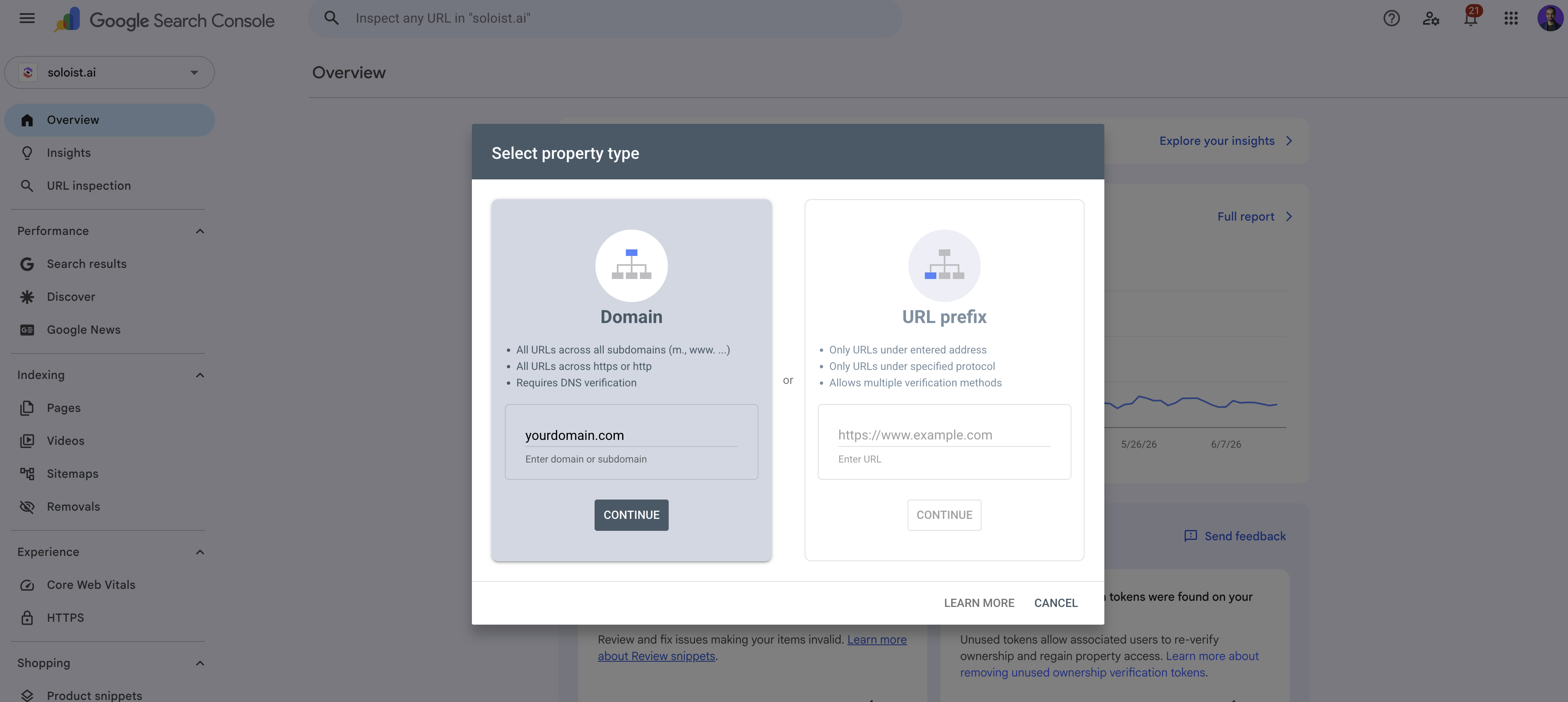 Illustration for How do I connect Google Search Console?