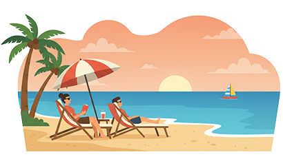 Relaxing Getaways Icon