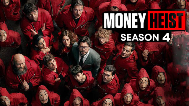 Money Heist (2020) (Season 4) (Hindi Dubbed)