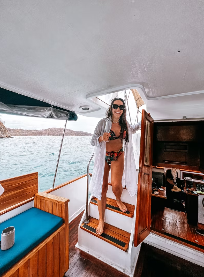 Rent the boat.