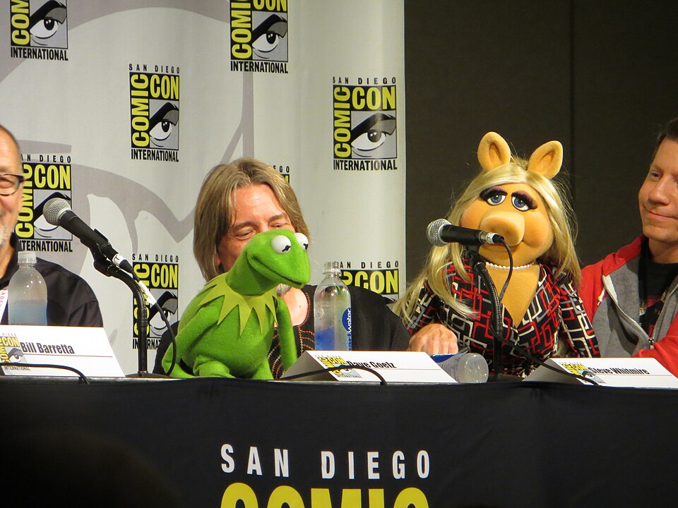 Kermit the Frog and Miss Piggy