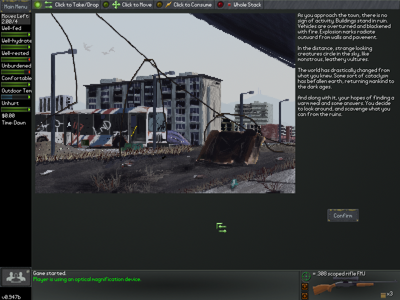 post-apocalyptic video game