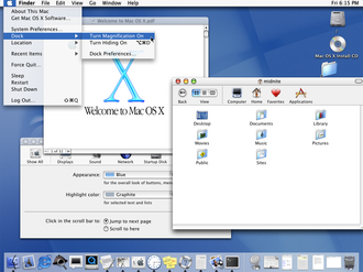 맥 OS X 10.0