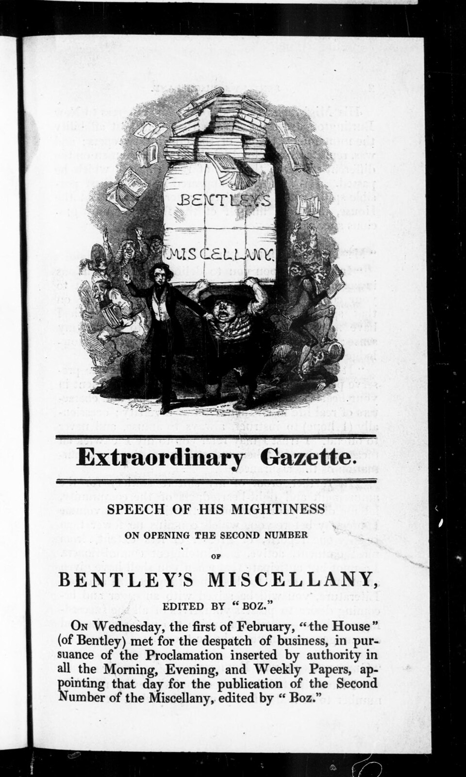 Bentley's Miscellany, Vol. I