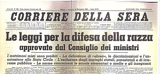 Italian Racial Laws