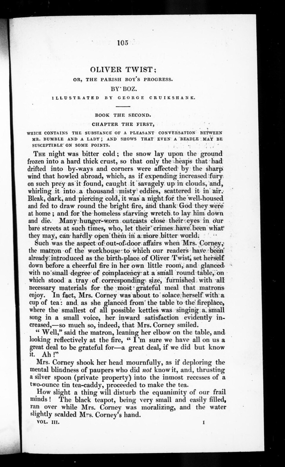 Oliver Twist, book the second