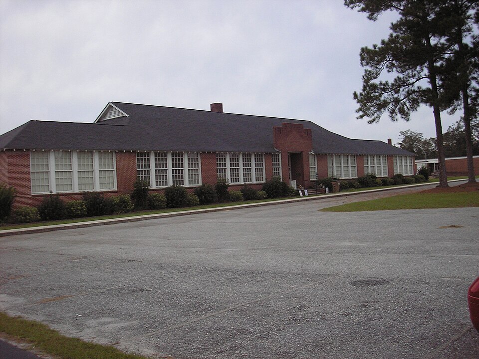 Sumner High School and auditorium