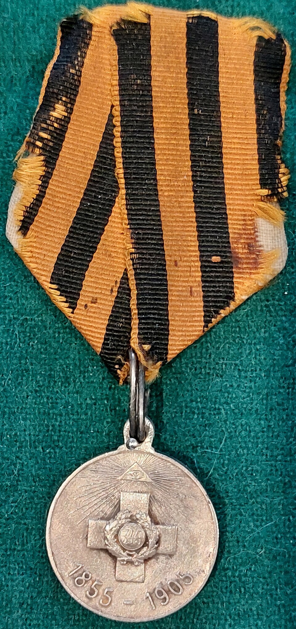 Medal In memory of 50th anniversary of defence of Sevastopol