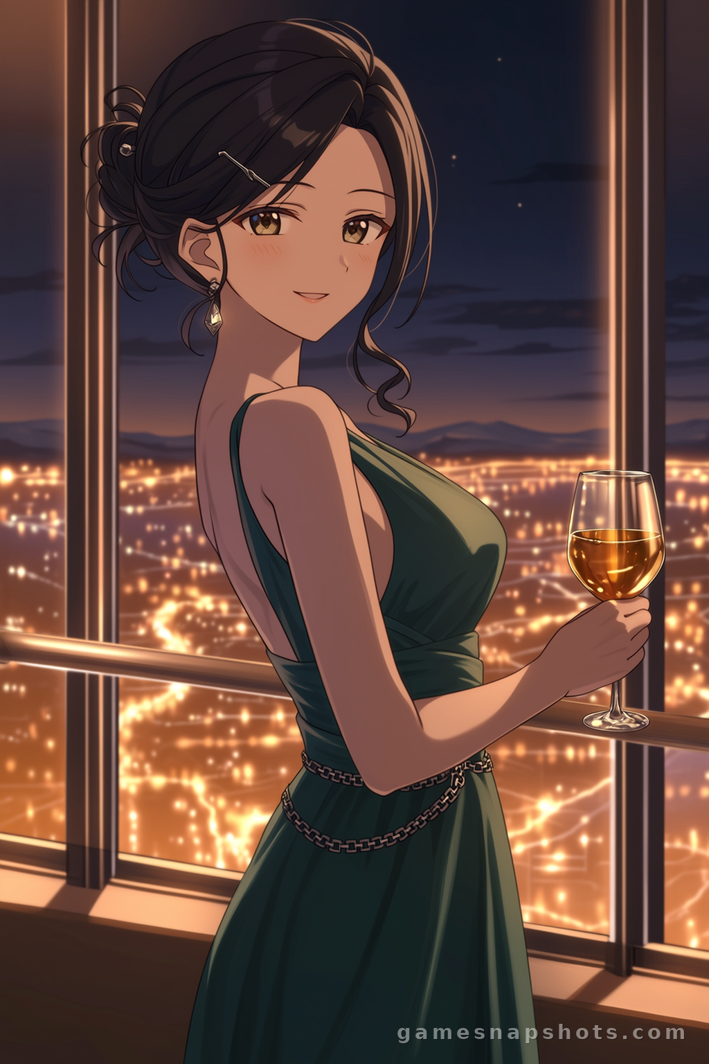 峡谷酒廊夜