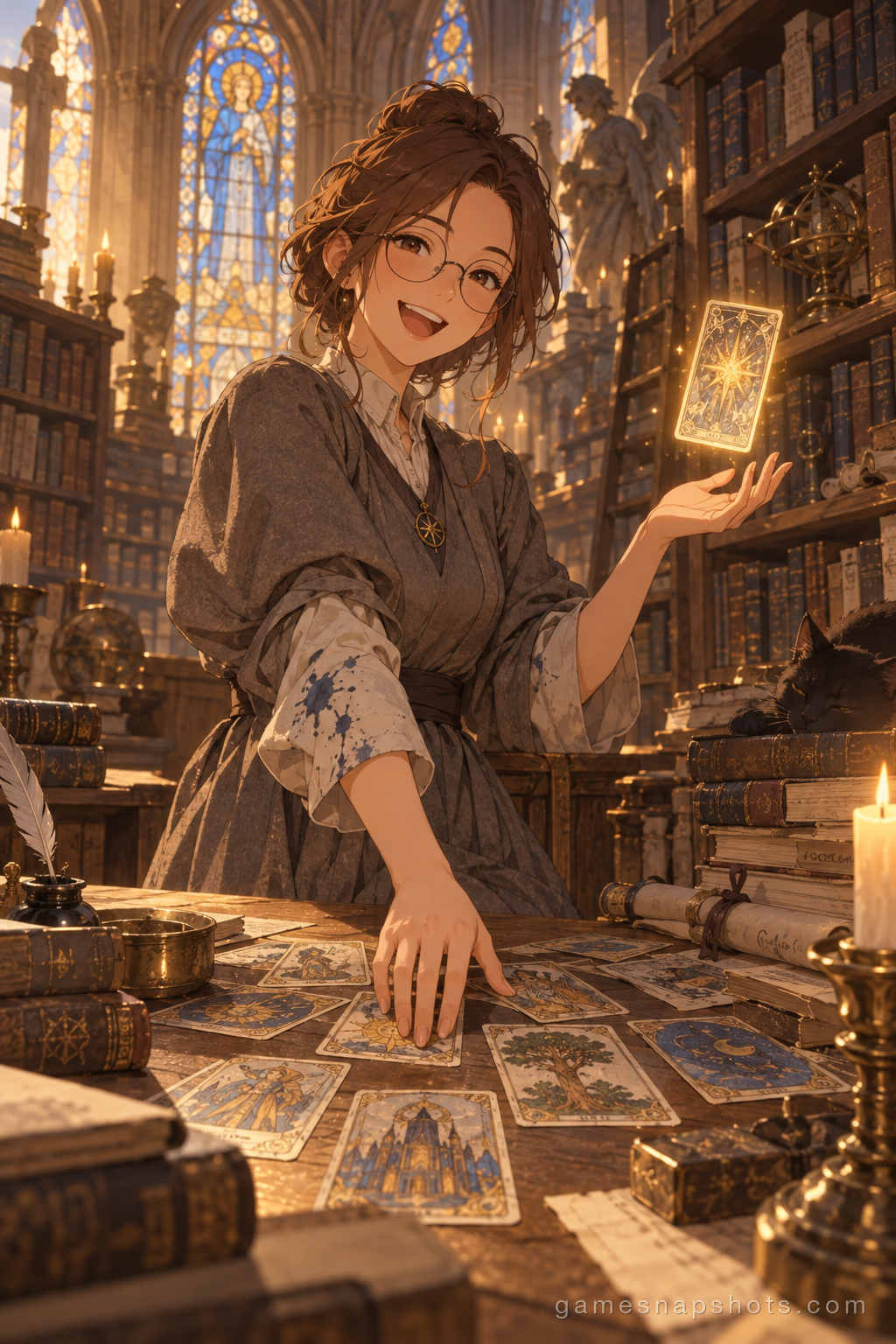 The Archive Tarot Reader