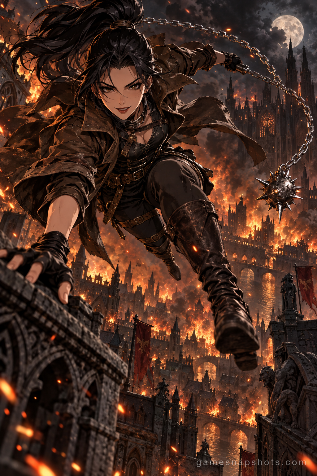 Leap Over Burning Roofs