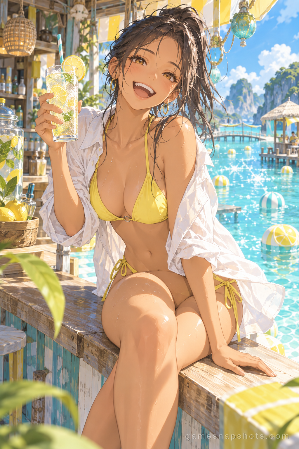 汽水潟湖的午後