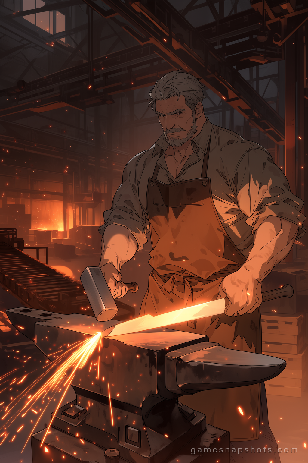 Hammer and Sparks