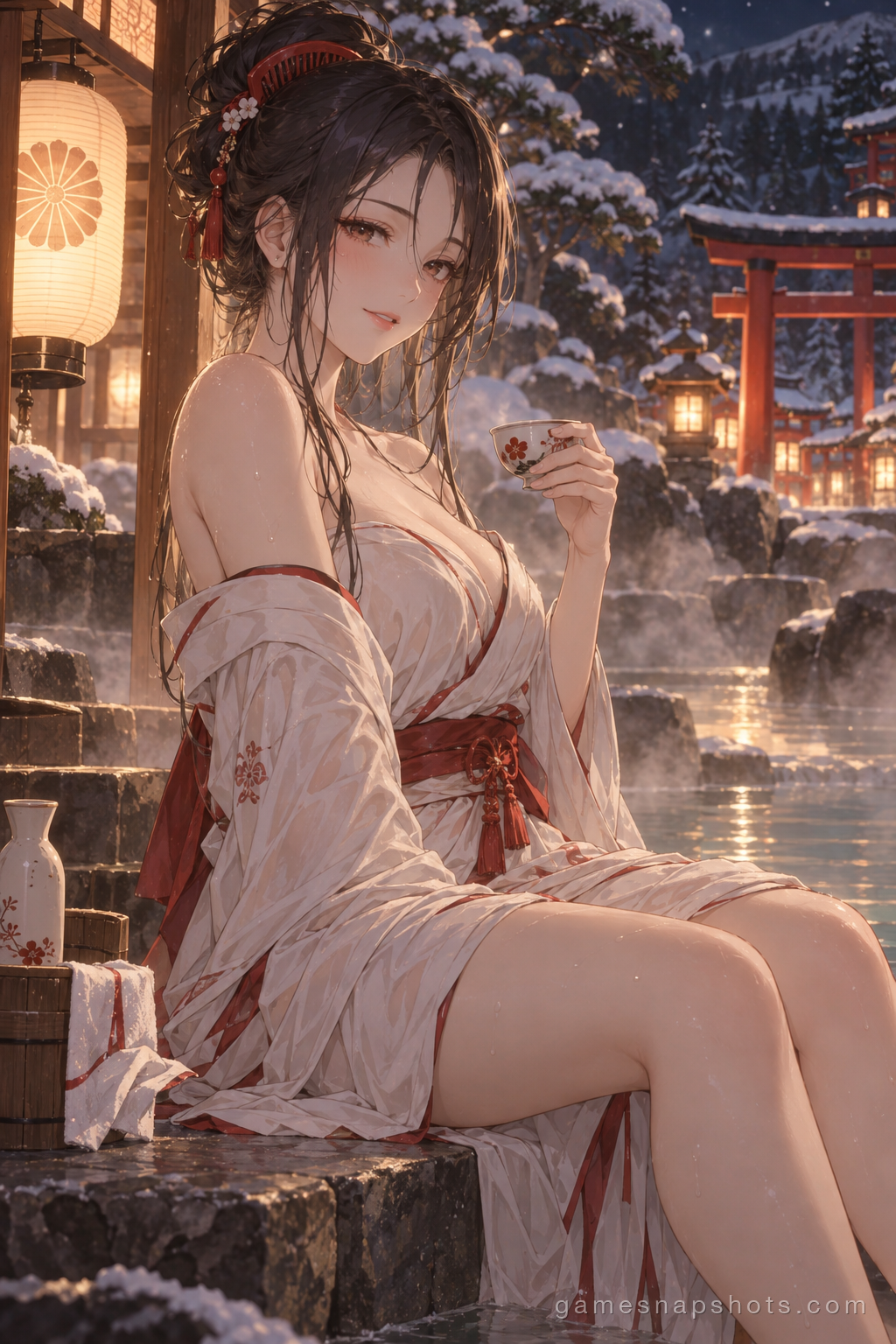 溫泉旅館之夜