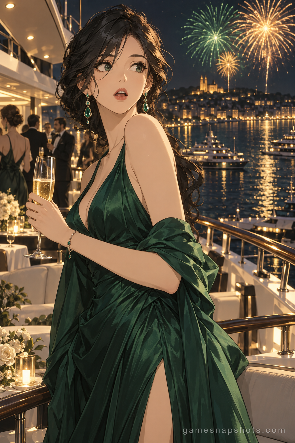 Secret at the Yacht Party