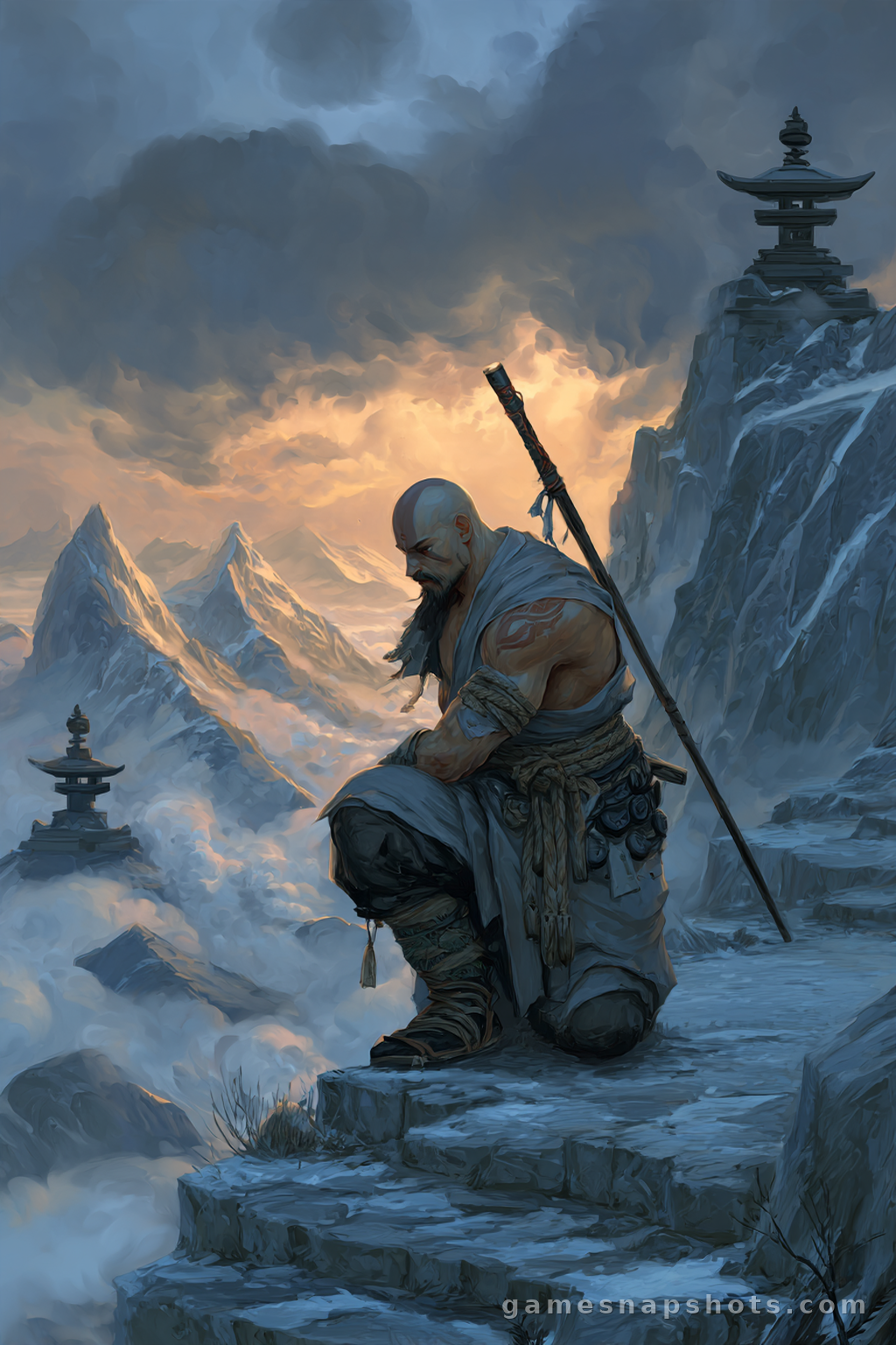 Cliff Shrine Dawn