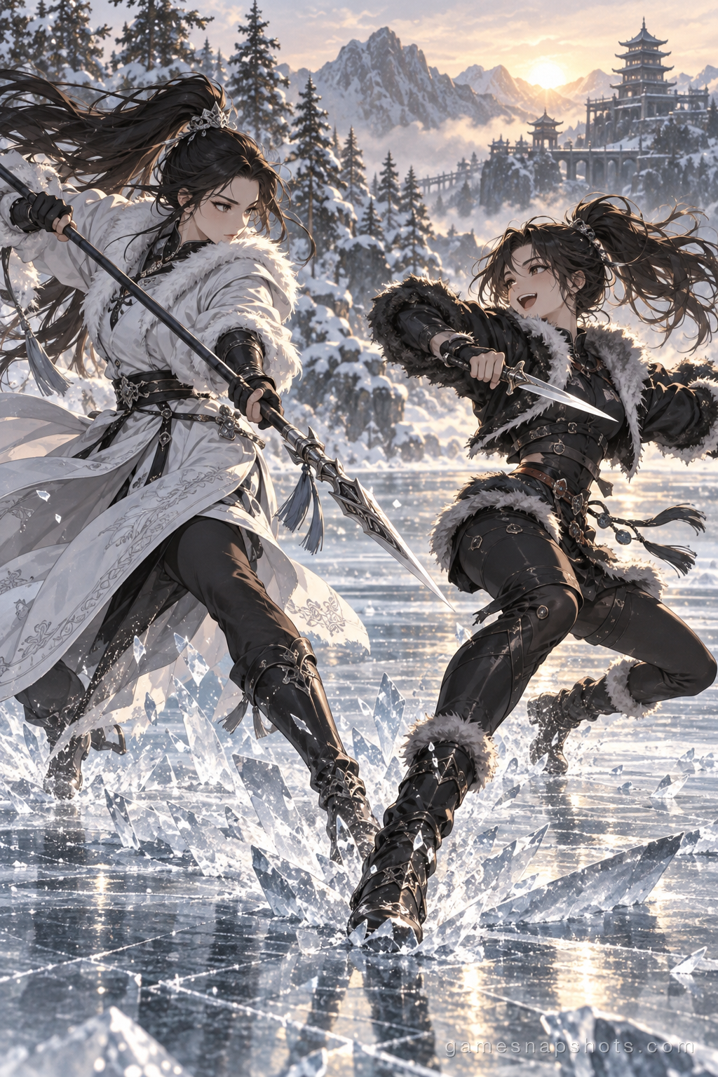 Sparring on the Frozen Lake