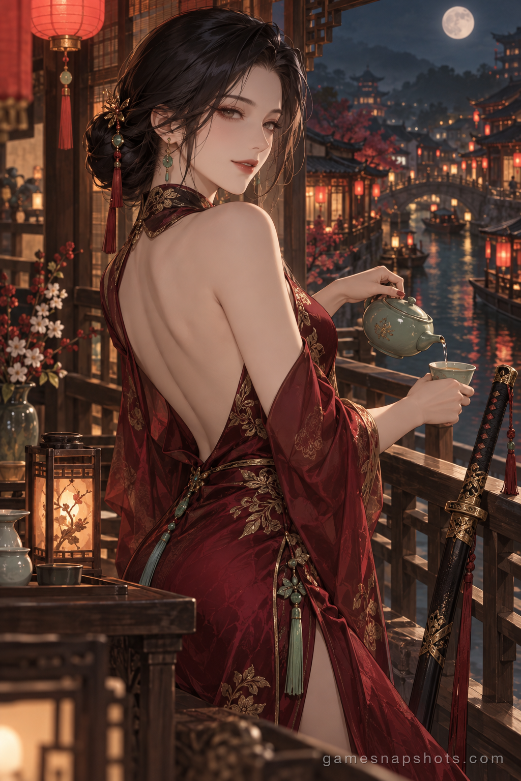 The Teahouse Owner's Blade