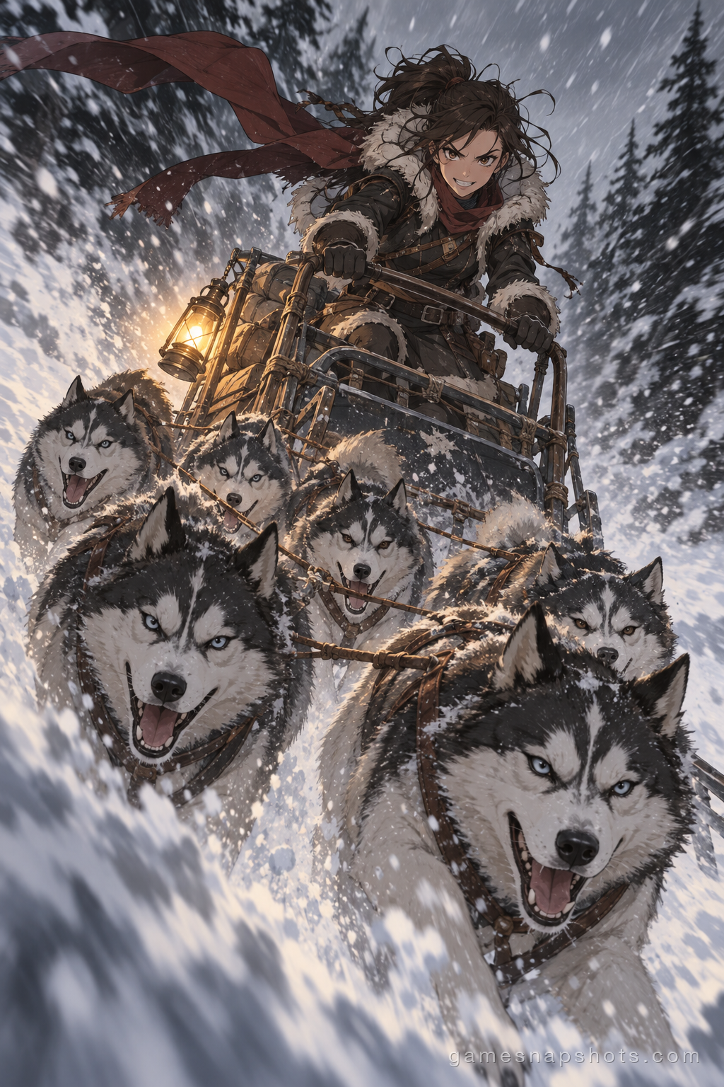 No Stopping the Sled