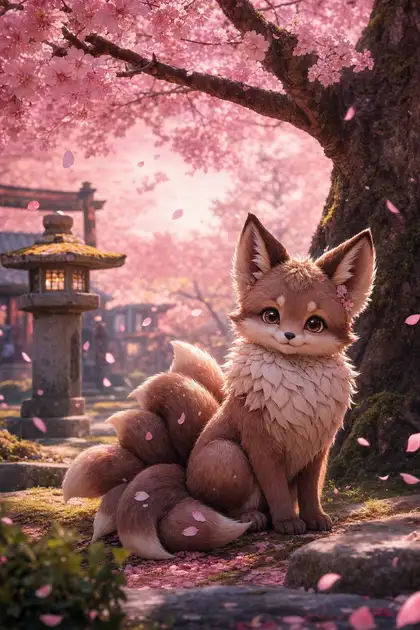 Eevee - Sakura Blossom Spring — Pokémon