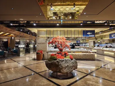 The Buffet at inter-burgo