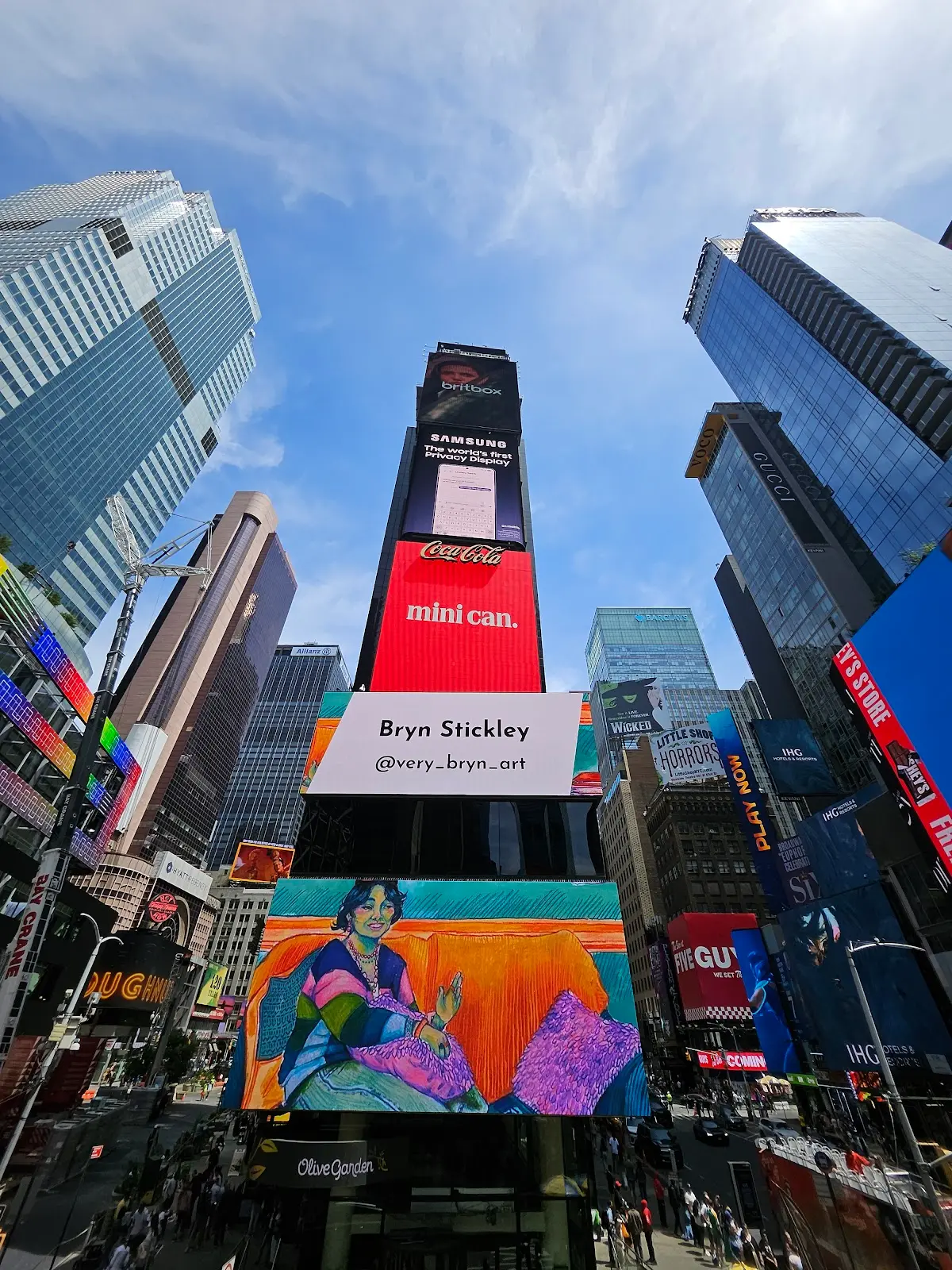 Times Square Manhattan New York NY 10036 USA