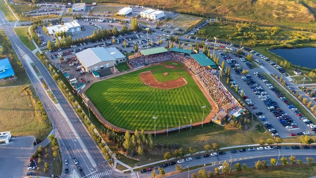 Seaman Stadium Okotoks Alberta Canada