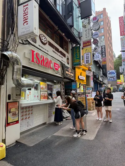 Isaac Toast & Coffee Myeongdong Cathedral