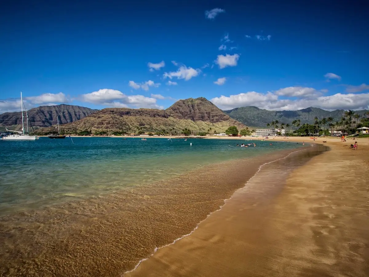 Pokai Bay Beach Park Waianae Oahu Hawaii
