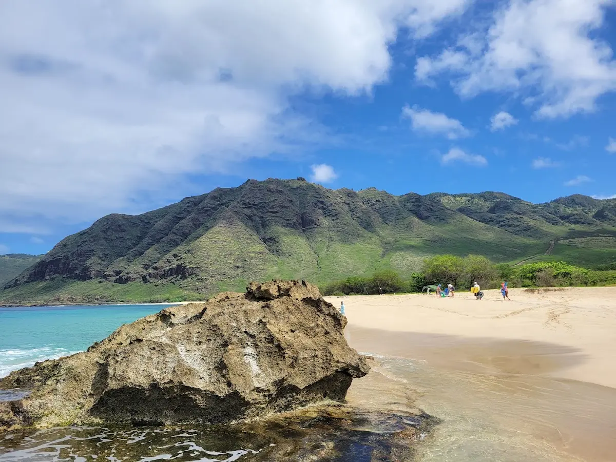 Makua Beach Waianae Oahu Hawaii