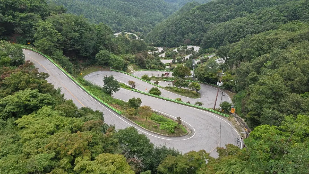 말티재 전망대 충북 보은군 장안면 장재리