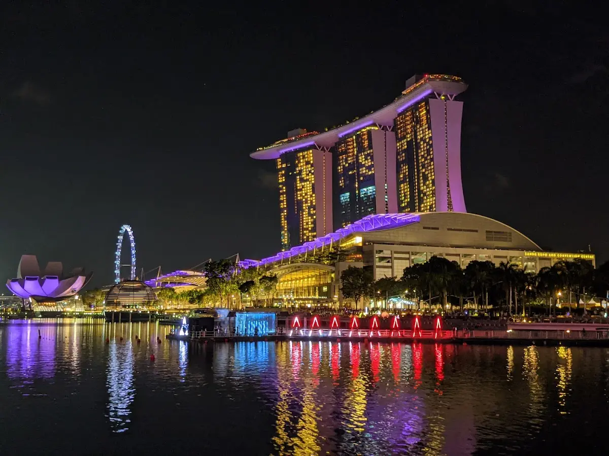Marina Bay Waterfront Promenade Singapore 마리나베이