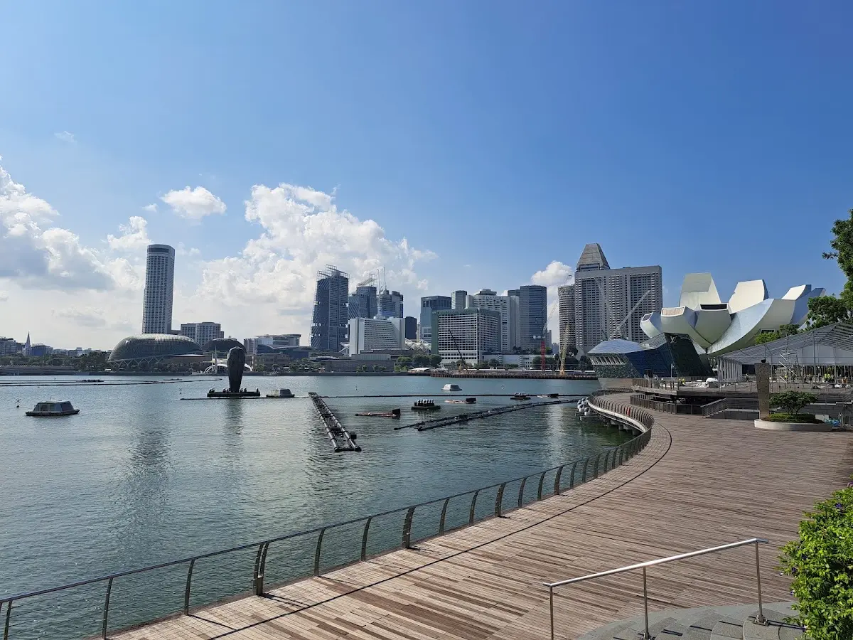 Marina Bay Waterfront Promenade Singapore 마리나베이