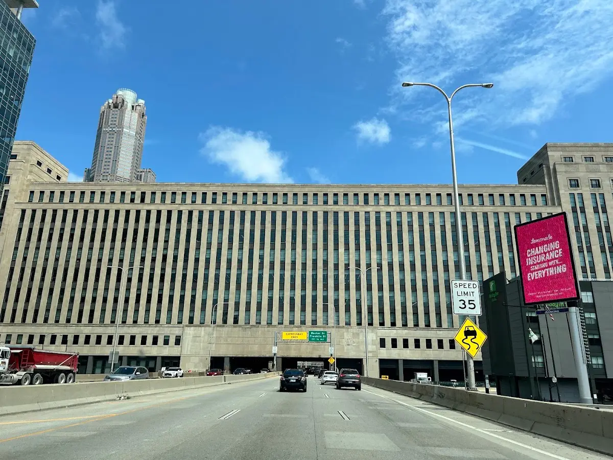 Old Chicago Main Post Office 433 West Van Buren Street Chicago