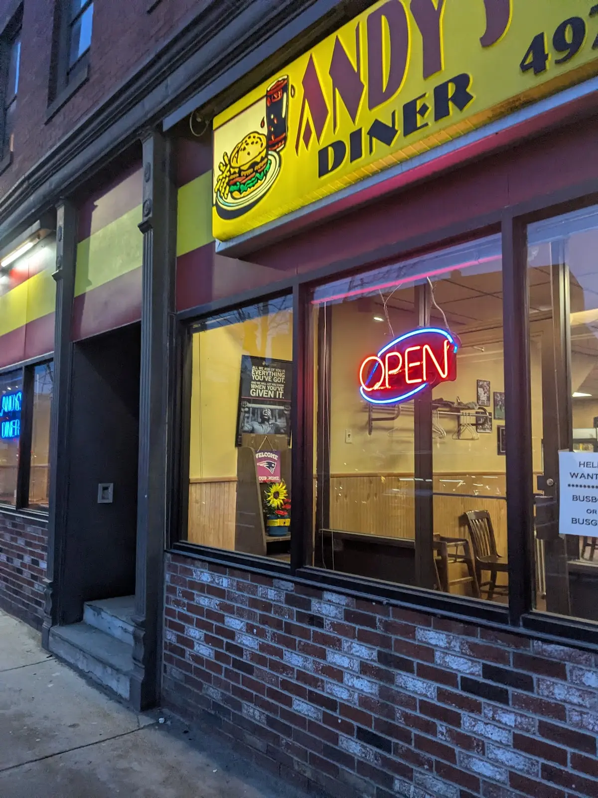 Andy's Diner 2030 Massachusetts Avenue Cambridge MA 02140