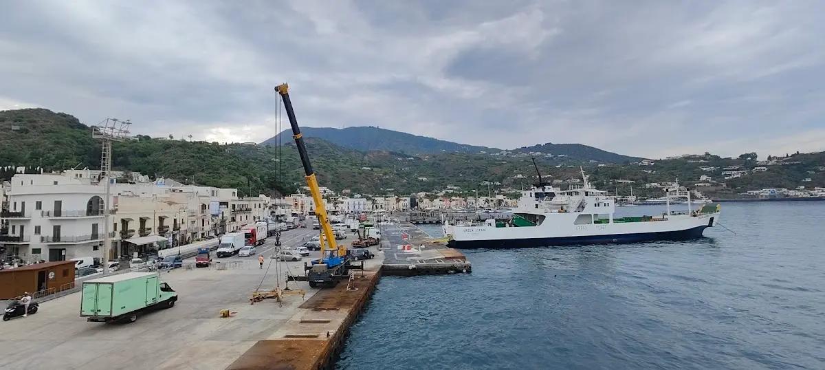 Lipari Vulcano Aeolian Islands Sicily Italy