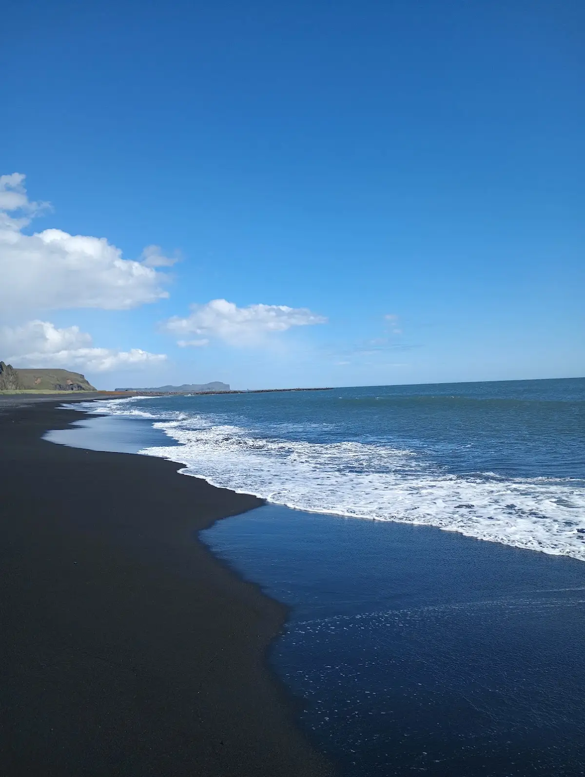 Snæfellsnes Peninsula Iceland black sand beach