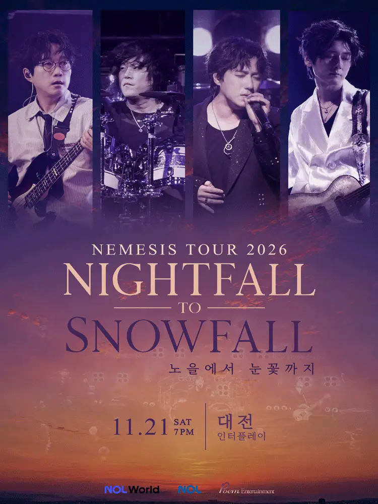 NEMESIS Nightfall to Snowfall Tour: 노을에서 눈꽃까지 [대전]