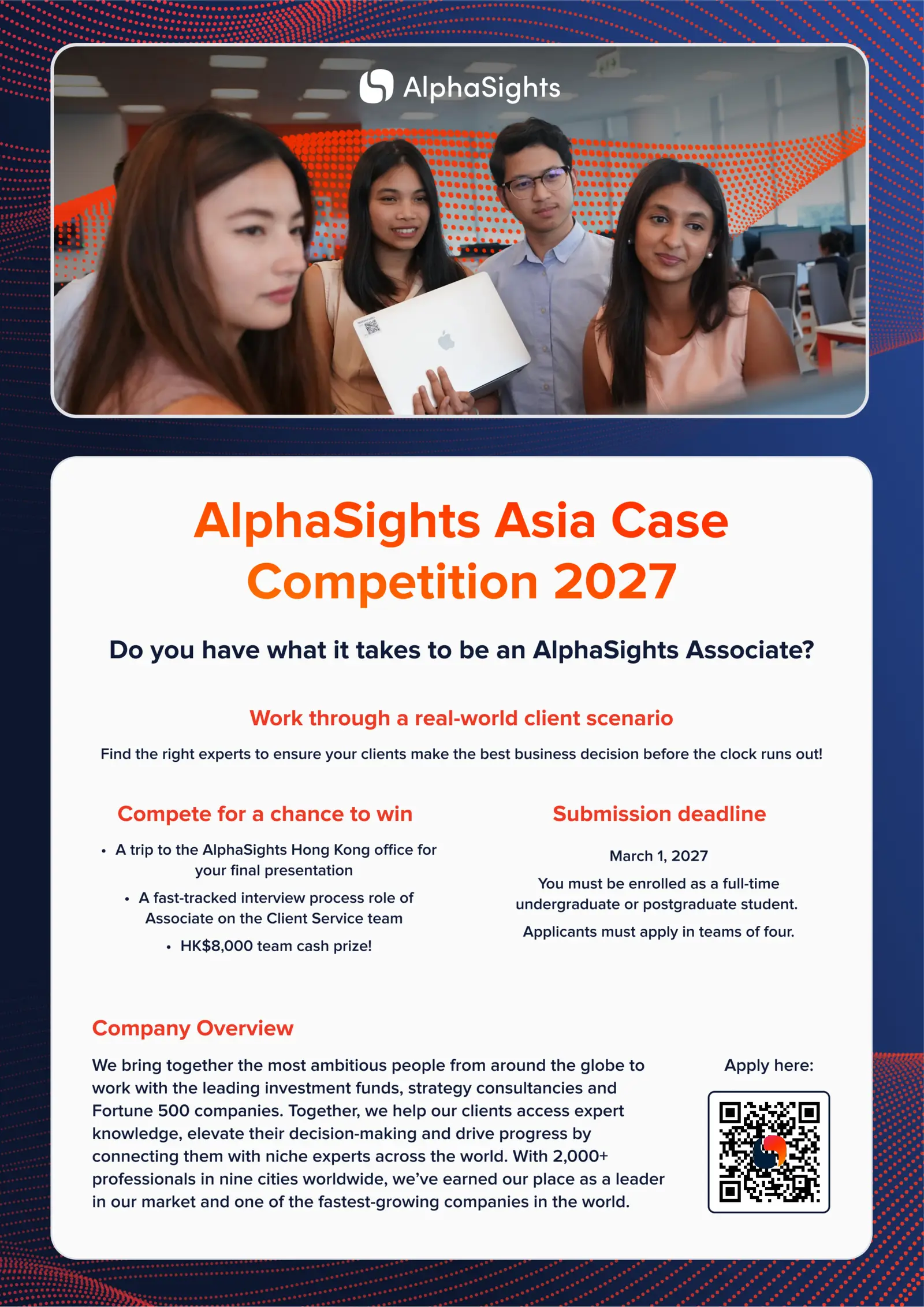 AlphaSights Asia Case Competition 2027