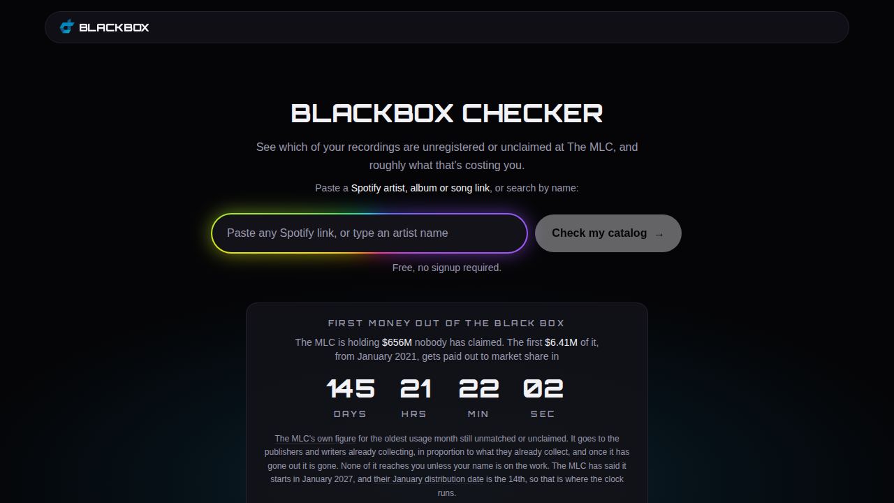 Blackbox Checker 1