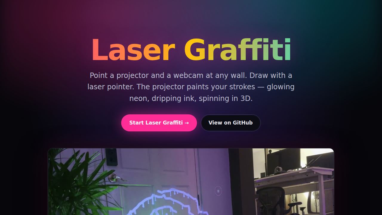 Laser Graffiti 1