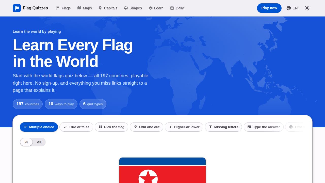 Flags Quiz 1