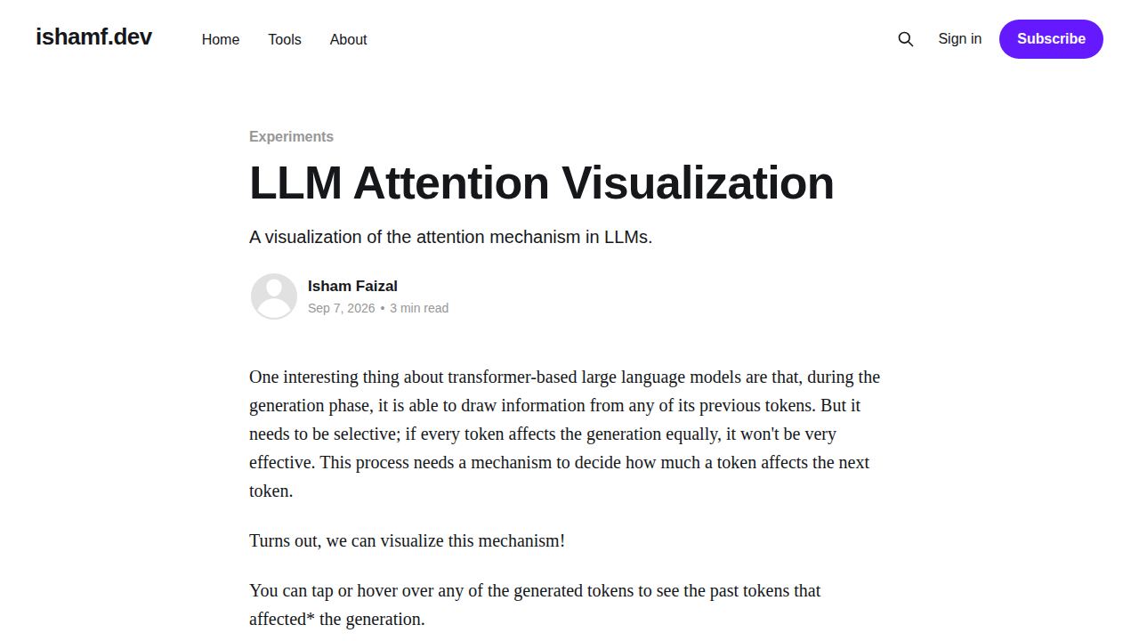 LLM Attention Visualization 1
