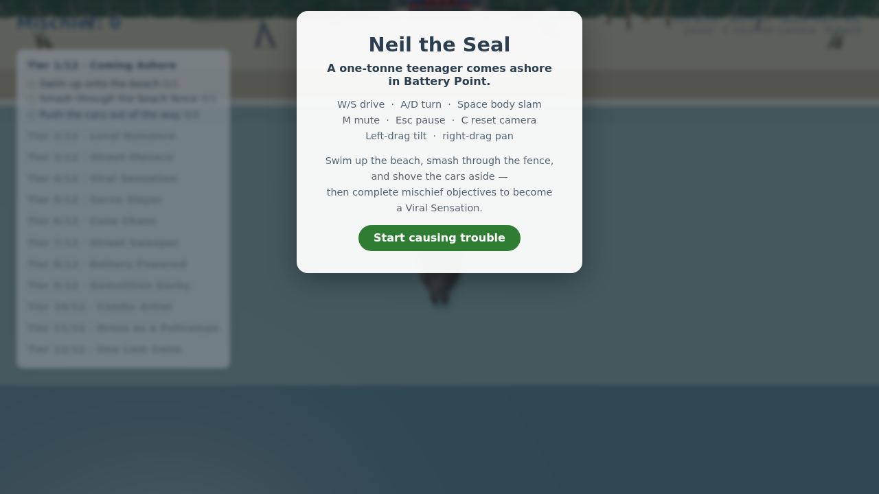 Neil the Seal Game 1