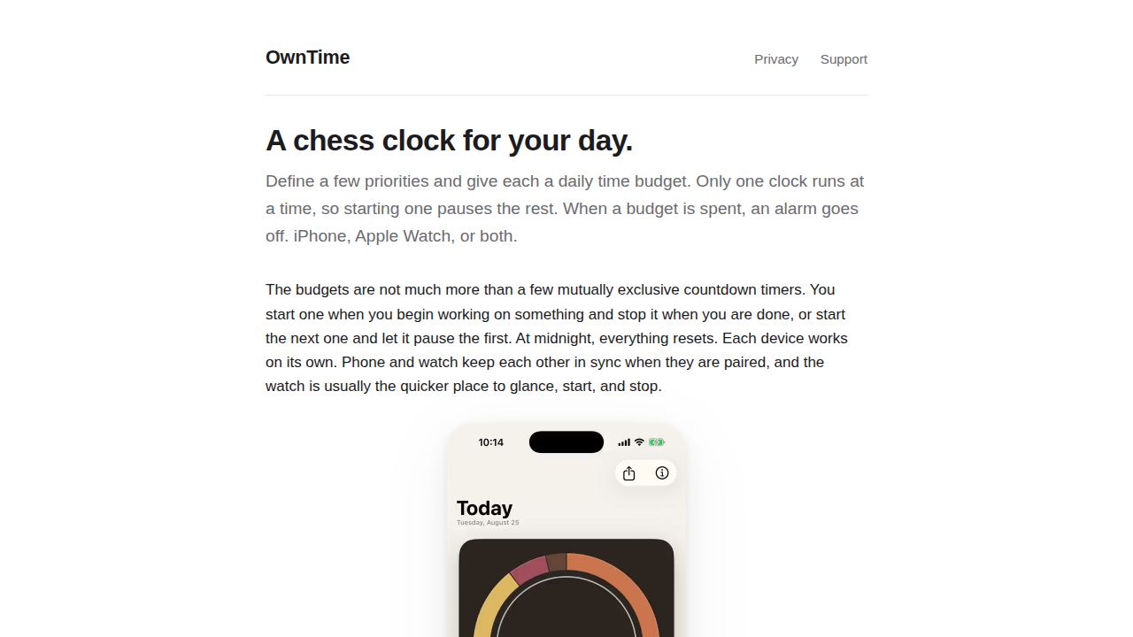 OwnTime 1
