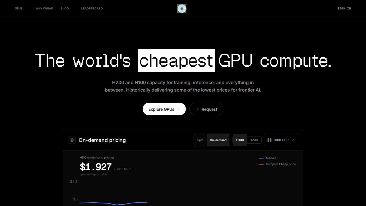 Compute Cheap 1