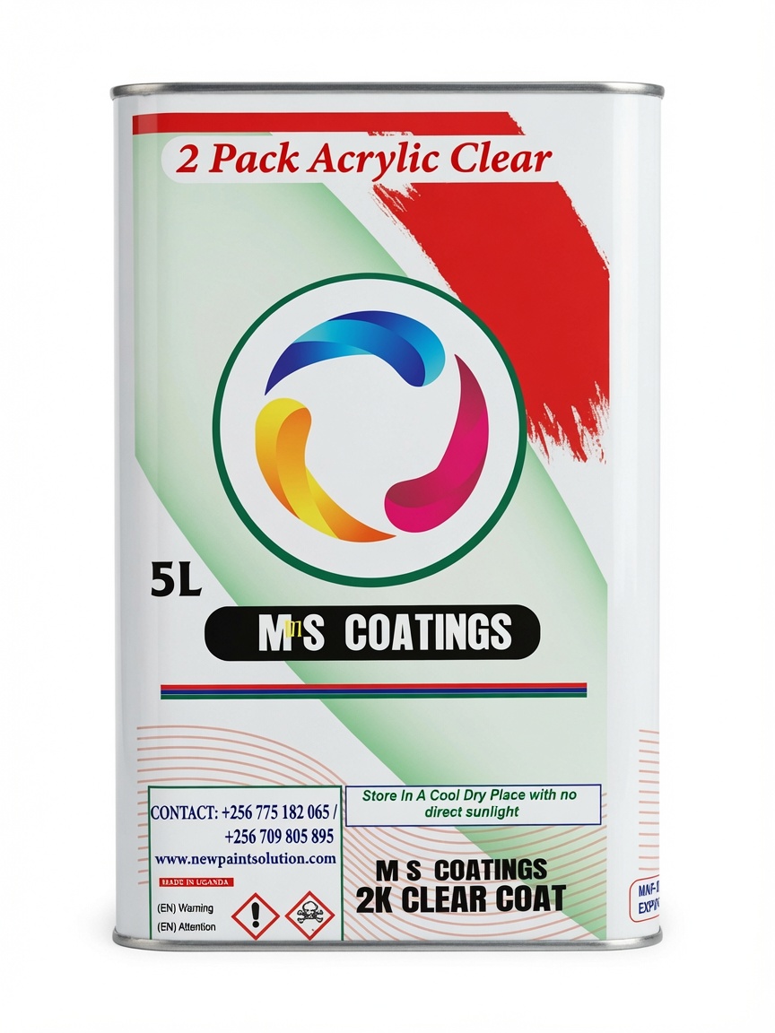 2 Pack Acrylic Clear — Acrylic Paint | MS Coatings