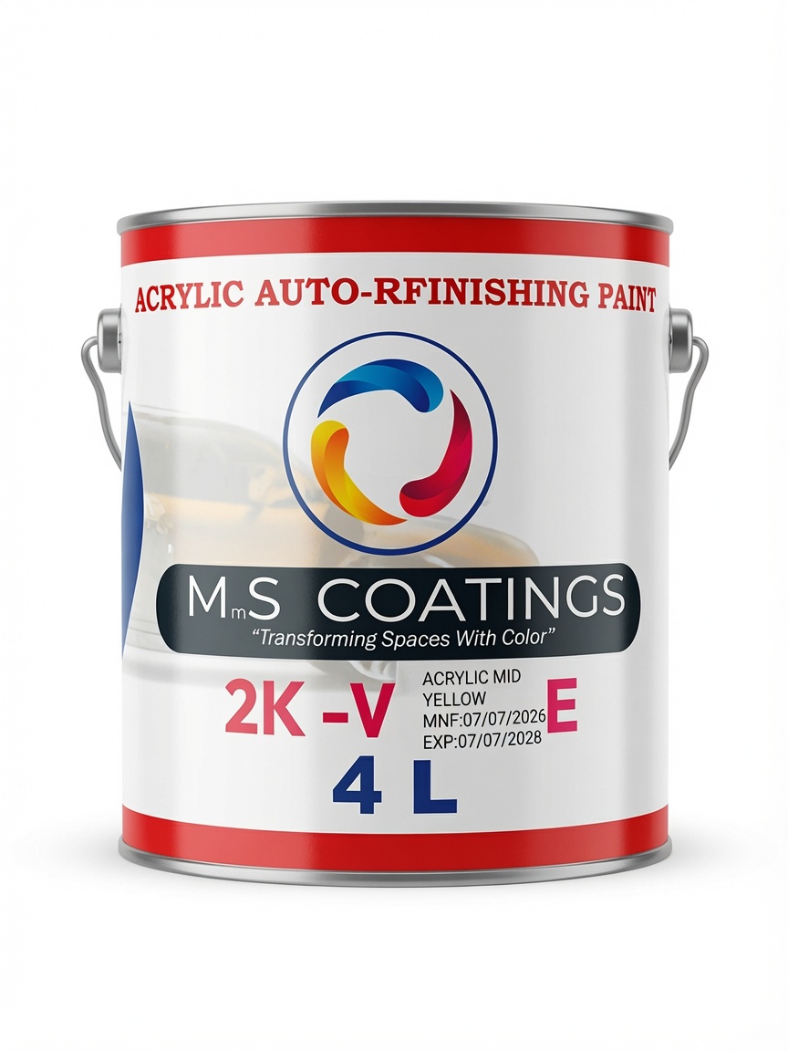 Acrylic Mid Yellow — ACRYLIC | MS Coatings