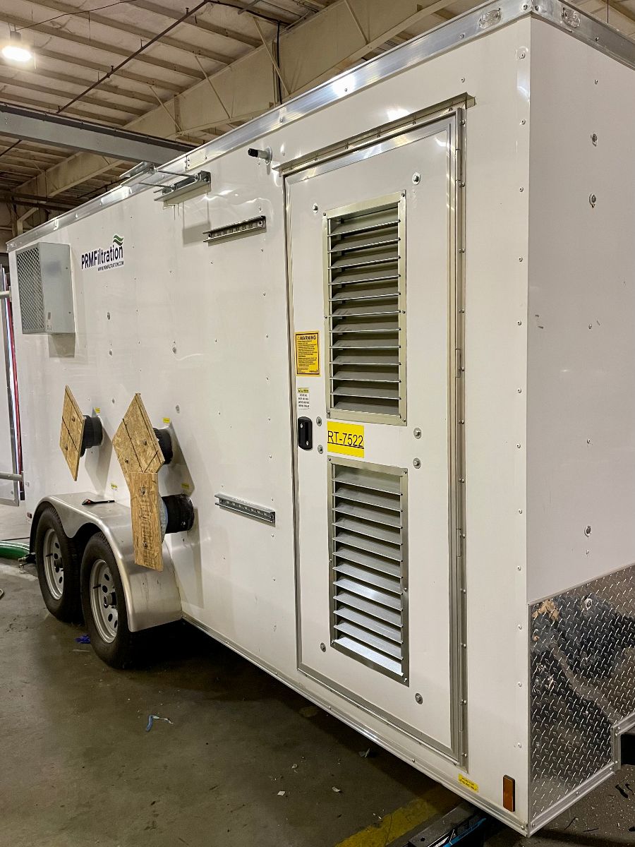 RT7522 AS/SVE System in 7' x 16' Enclosed Trailer