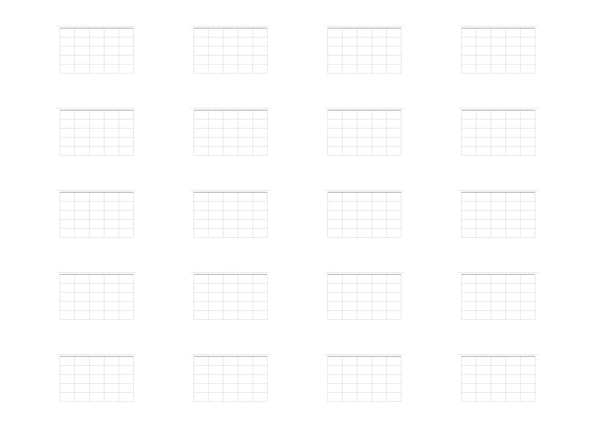 Chord Chart